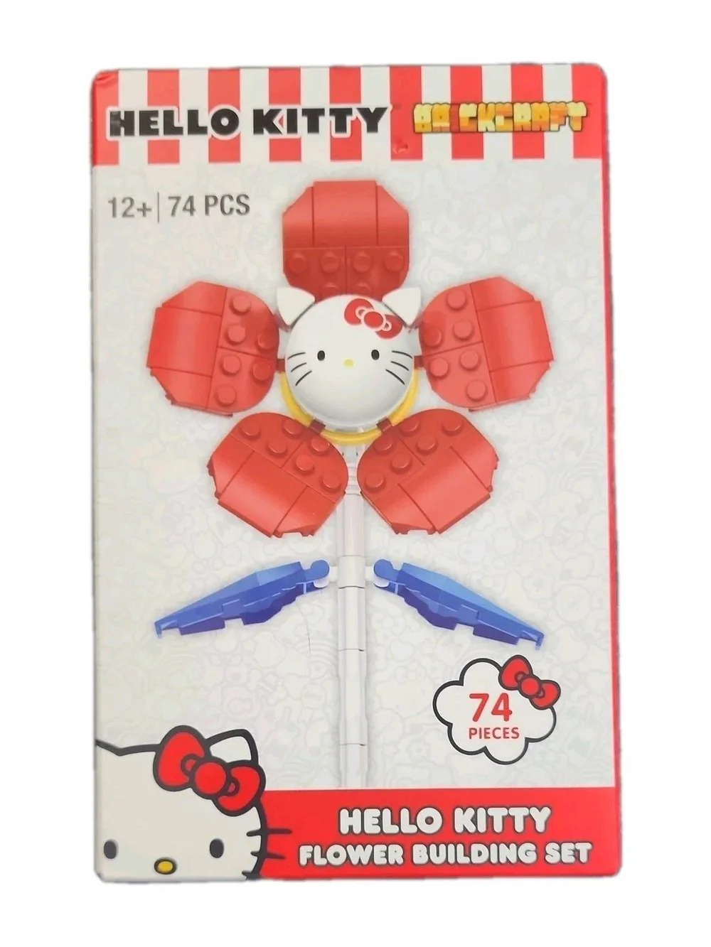 Brickcraft Officially Licensed Sanrio Hello Kitty Flower with Detailed face